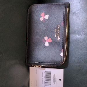 Kate Spade medium I Zip card holder